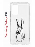 Чехол-накладка Samsung Galaxy A32 4G (598888) Kruche PRINT Нормуль!