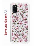 Чехол-накладка Samsung Galaxy A41 Kruche Print Нежность