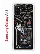 Чехол-накладка Samsung Galaxy A41 (587678) Kruche PRINT Кот Питер