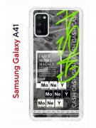Чехол-накладка Samsung Galaxy A41 (587678) Kruche PRINT Money Easy