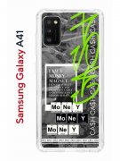 Чехол-накладка Samsung Galaxy A41 (587678) Kruche PRINT Money Easy