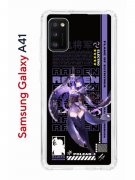 Чехол-накладка Samsung Galaxy A41 (587678) Kruche PRINT Raiden Genshin