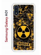 Чехол-накладка Samsung Galaxy A01/A015 Kruche Print Danger