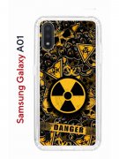 Чехол-накладка Samsung Galaxy A01/A015 Kruche Print Danger