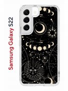 Чехол-накладка Samsung Galaxy S22 (610633) Kruche PRINT Space