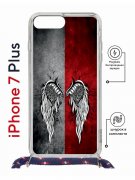 Чехол-накладка Apple iPhone 7 Plus (626142) Kruche PRINT Крылья