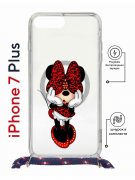 Чехол-накладка Apple iPhone 7 Plus (626142) Kruche PRINT Минни