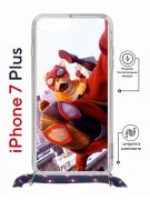 Чехол-накладка Apple iPhone 7 Plus (626142) Kruche PRINT Человек паук