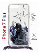 Чехол-накладка Apple iPhone 7 Plus (626142) Kruche PRINT Call of Duty
