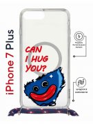 Чехол-накладка Apple iPhone 7 Plus (626142) Kruche PRINT CAN I HUG YOU