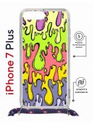 Чехол-накладка Apple iPhone 7 Plus (626142) Kruche PRINT Абстракция Капли