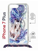 Чехол-накладка Apple iPhone 7 Plus (626142) Kruche PRINT Грация