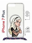 Чехол-накладка Apple iPhone 7 Plus (626142) Kruche PRINT Tattoo Girl
