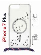 Чехол-накладка Apple iPhone 7 Plus (626142) Kruche PRINT Муравьи