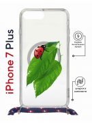 Чехол-накладка Apple iPhone 7 Plus (626142) Kruche PRINT Ladybug