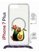 Чехол-накладка Apple iPhone 7 Plus (626142) Kruche PRINT Авокотики