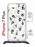Чехол-накладка Apple iPhone 7 Plus (626142) Kruche PRINT Призраки