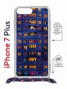 Чехол-накладка Apple iPhone 7 Plus (626142) Kruche PRINT Ночные окна