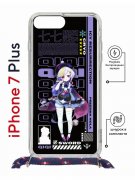 Чехол-накладка Apple iPhone 7 Plus (626142) Kruche PRINT Qiqi Genshin