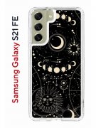 Чехол-накладка Samsung Galaxy S21 FE (612847) Kruche PRINT Space