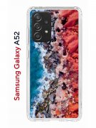 Чехол-накладка Samsung Galaxy A52 Kruche Print Морской берег