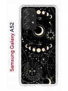 Чехол-накладка Samsung Galaxy A52 Kruche Print Space