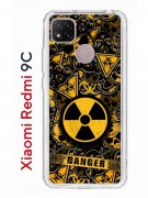 Чехол-накладка Xiaomi Redmi 9C Kruche Print Danger