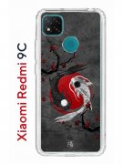 Чехол-накладка Xiaomi Redmi 9C Kruche Print Гармония