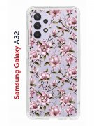 Чехол-накладка Samsung Galaxy A32 Kruche Print Нежность