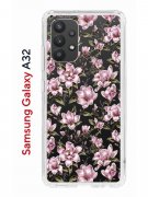 Чехол-накладка Samsung Galaxy A32 Kruche Print Нежность