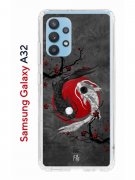 Чехол-накладка Samsung Galaxy A32 Kruche Print Гармония