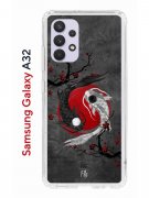 Чехол-накладка Samsung Galaxy A32 Kruche Print Гармония