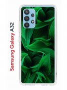 Чехол-накладка Samsung Galaxy A32 (598888) Kruche PRINT Grass