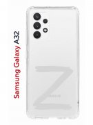 Чехол-накладка Samsung Galaxy A32 (598888) Kruche PRINT Zet