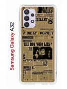 Чехол-накладка Samsung Galaxy A32 Kruche Print Potter