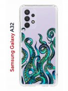 Чехол-накладка Samsung Galaxy A32 Kruche Print Щупальца