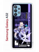 Чехол-накладка Samsung Galaxy A32 Kruche Print Kokomi Genshin
