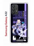Чехол-накладка Samsung Galaxy A32 Kruche Print Kokomi Genshin