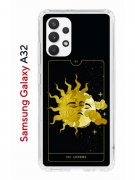 Чехол-накладка Samsung Galaxy A32 4G (598888) Kruche PRINT Tarot Lovers