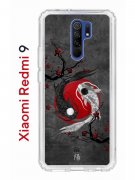 Чехол-накладка Xiaomi Redmi 9 Kruche Print Гармония