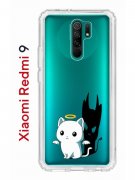 Чехол-накладка Xiaomi Redmi 9 Kruche Print Angel Demon