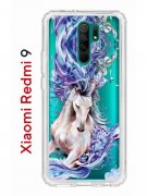Чехол-накладка Xiaomi Redmi 9 Kruche Print Грация