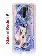 Чехол-накладка Xiaomi Redmi 9 Kruche Print Грация
