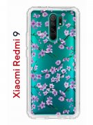 Чехол-накладка Xiaomi Redmi 9 Kruche Print Сакура