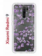 Чехол-накладка Xiaomi Redmi 9 Kruche Print Сакура