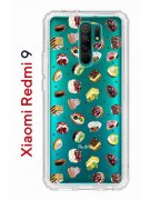 Чехол-накладка Xiaomi Redmi 9 Kruche Print Cake