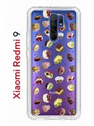 Чехол-накладка Xiaomi Redmi 9 Kruche Print Cake