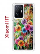 Чехол-накладка Xiaomi 11T (612848) Kruche PRINT Одуванчики