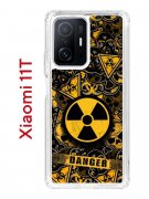 Чехол-накладка Xiaomi 11T/11T Pro Kruche Print Danger
