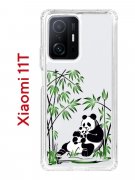 Чехол-накладка Xiaomi 11T (612848) Kruche PRINT Панды